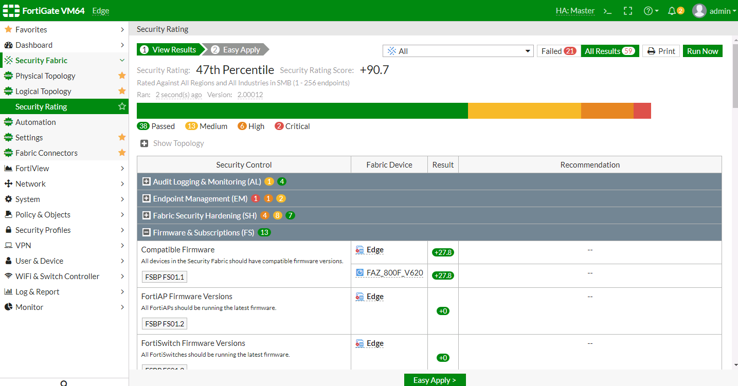 fortianalyzer compatibility matrix